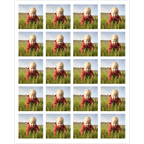 Set of 20 Photo Stickers