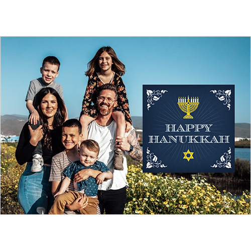 Happy Hanukkah Stamp