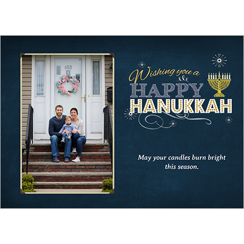 Happy Hanukkah Board