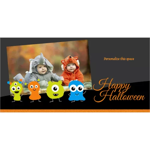 Happy Halloween Little Monsters L