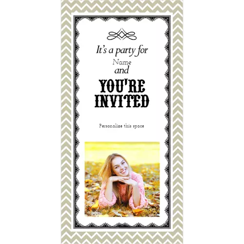 Party Invitation Old Style